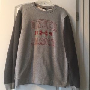 Gray Under Armour Sweatshirt